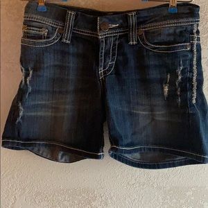 BKE denim shorts Payton size 27